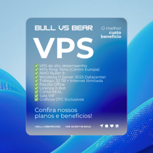 1️⃣ VPS PLANO ESSENTIAL + Licença X-BOT + Sala VIP